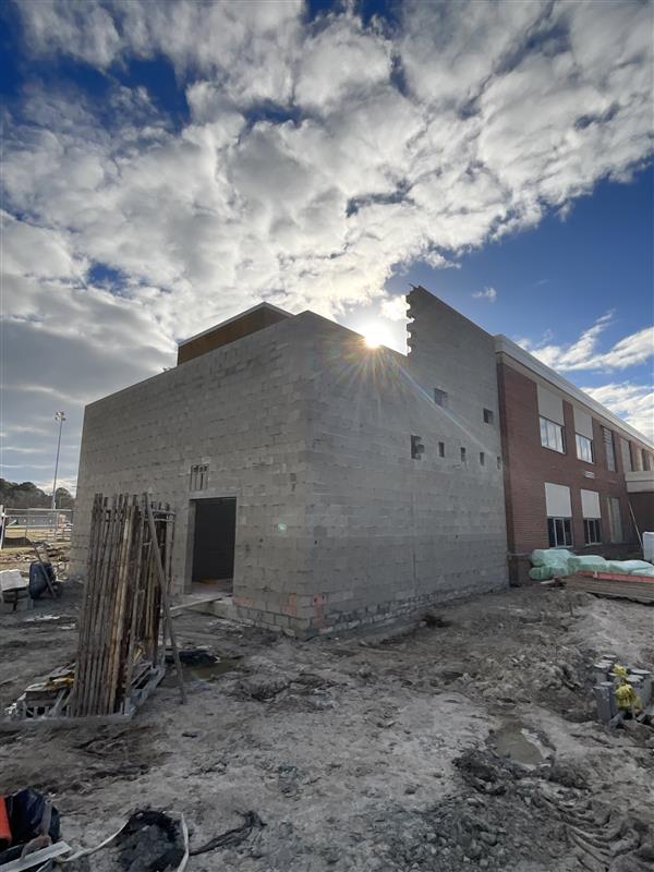 Under Construction - Crisfield High School Under Construction - Crisfield High School