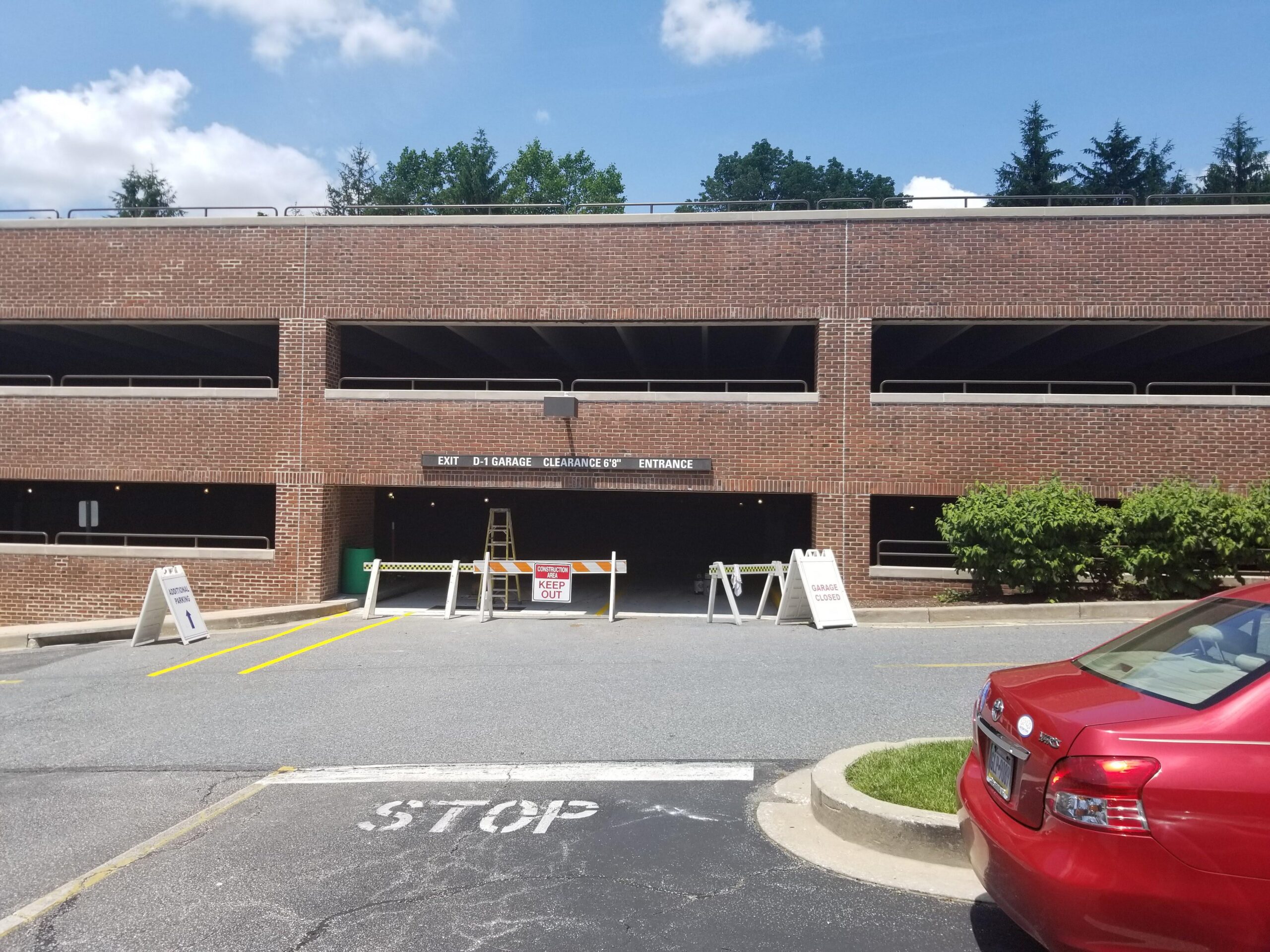 Johns Hopkins Mount Washington Garage D Johns Hopkins Mount Washington Garage D