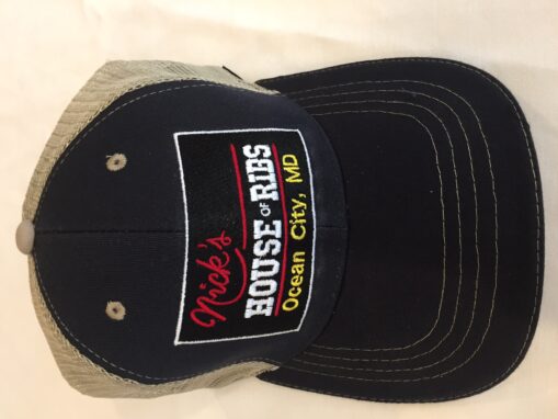 Nick's House of Ribs navy cap