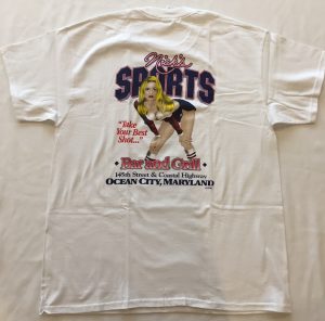 Nick's House of Ribs white tshirt