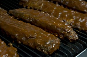 ribs on the grill