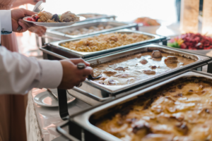 Catering food buffet warmers