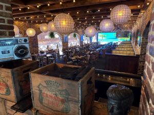 Large indoor dining room at Nick's in Ocean City, MD