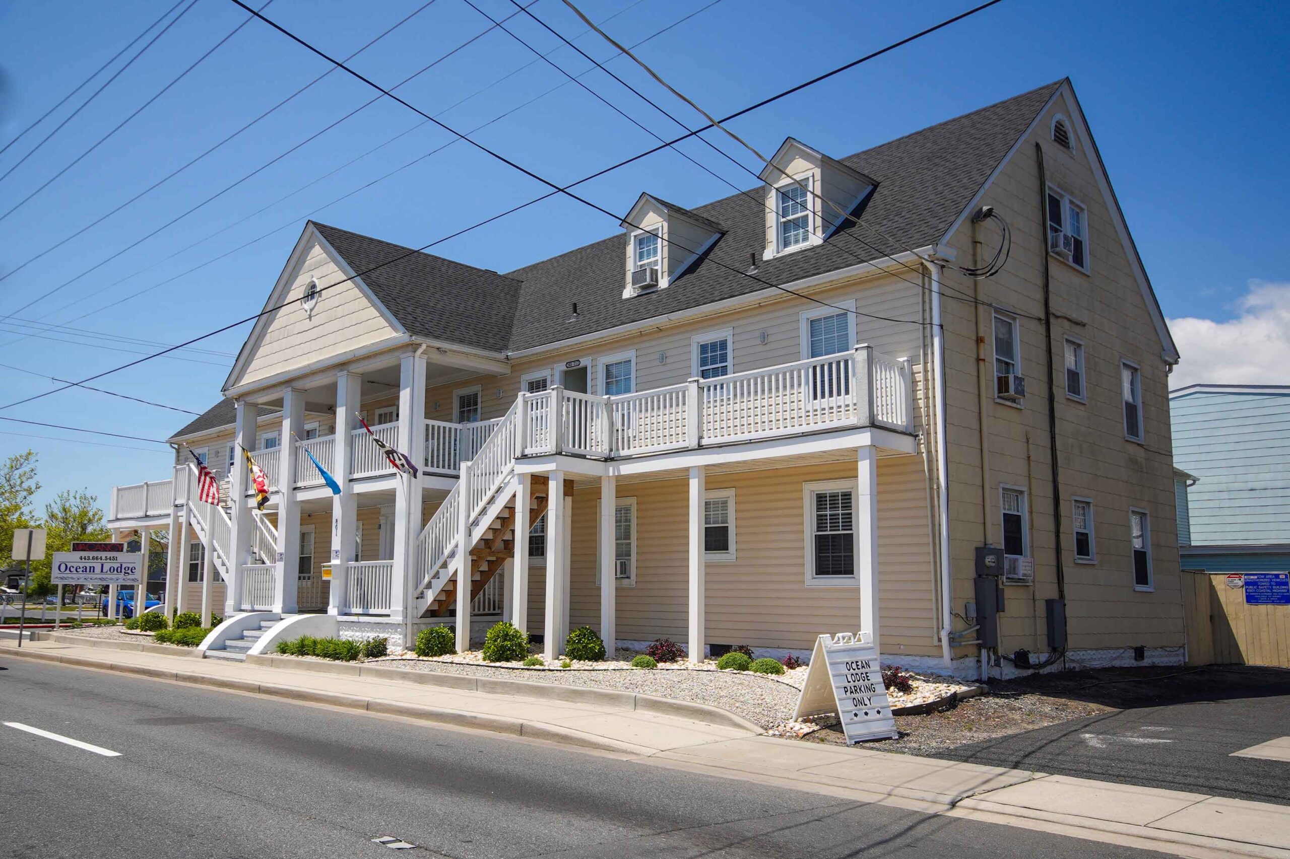exterior of hotel