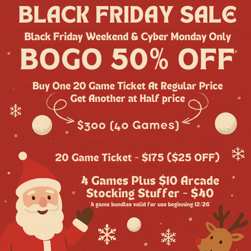 a flyer for a black friday sale
