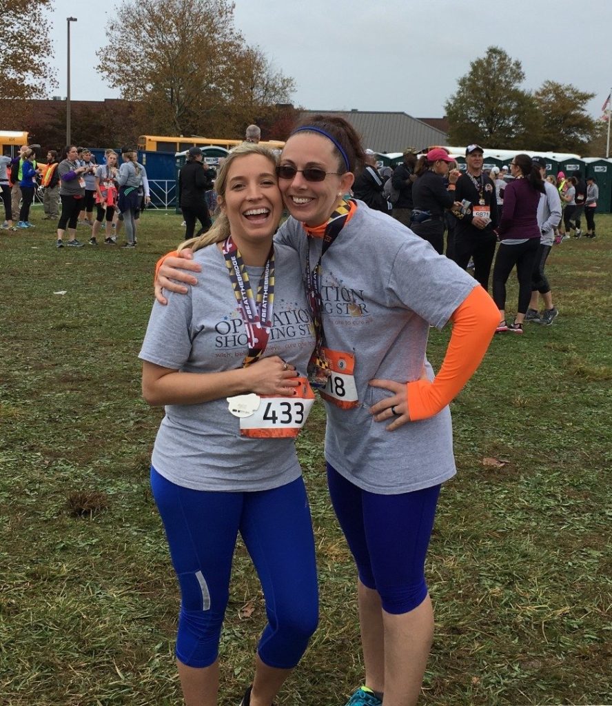 2 OSS members after across the bay 10k
