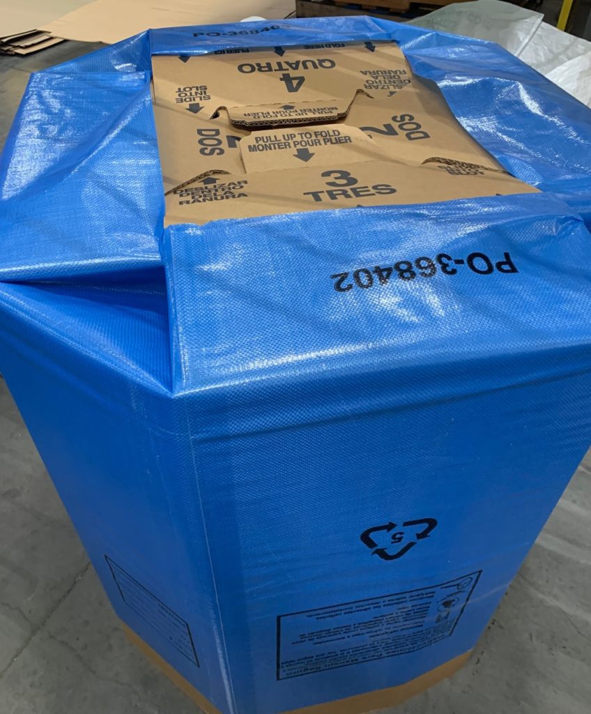 Bottom sealed side of ProBin