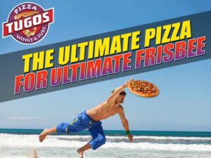 the ultimate pizza for ultimate frisbee