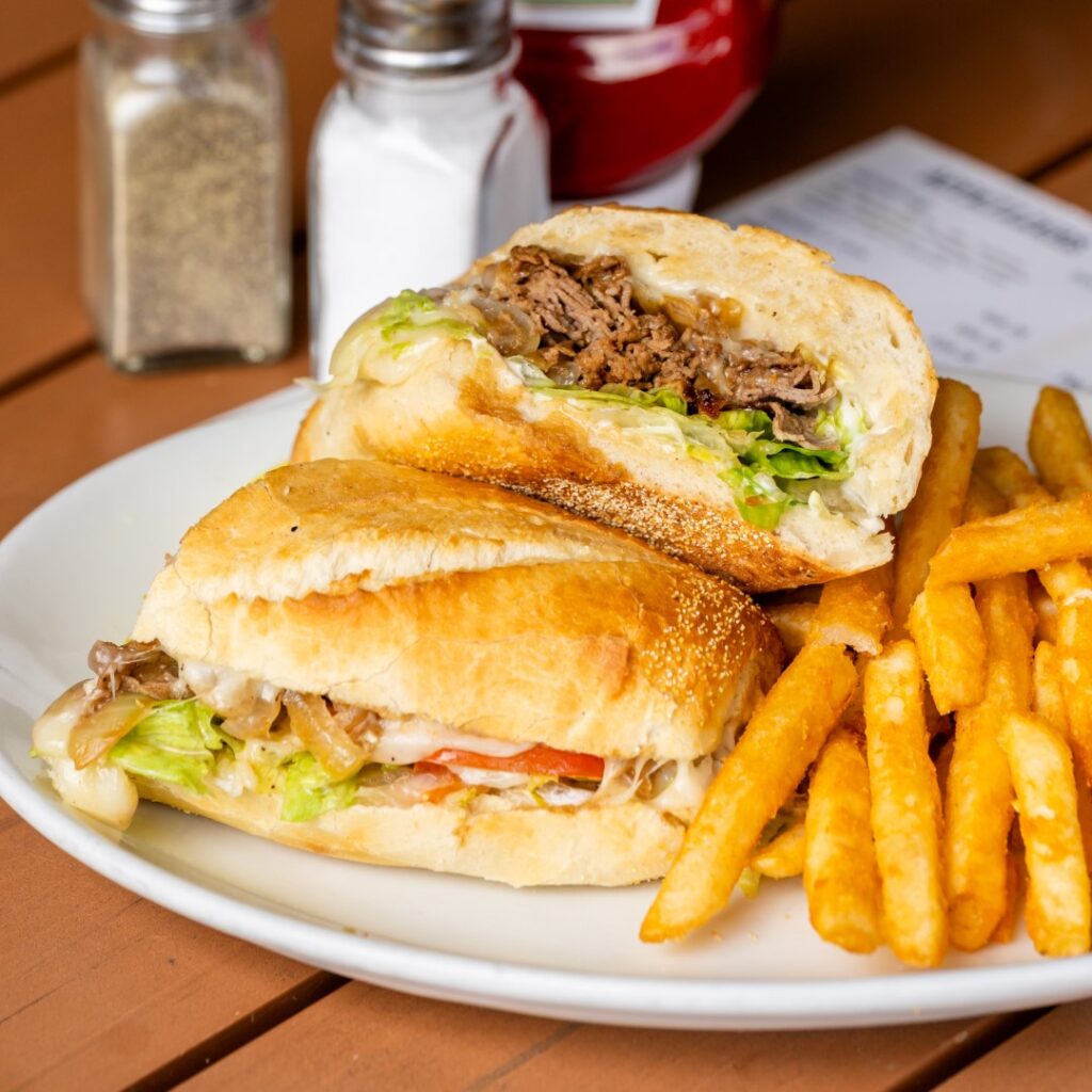 Primo Family Restaurant cheeseburger sub