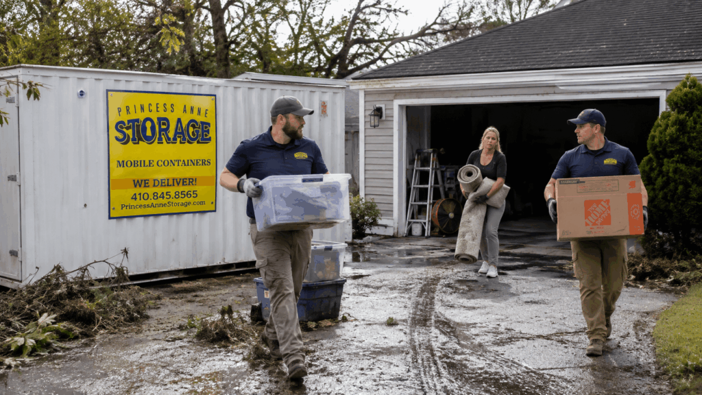Rent A Storage Container Mardela Springs for disaster recovery on the Eastern Shore