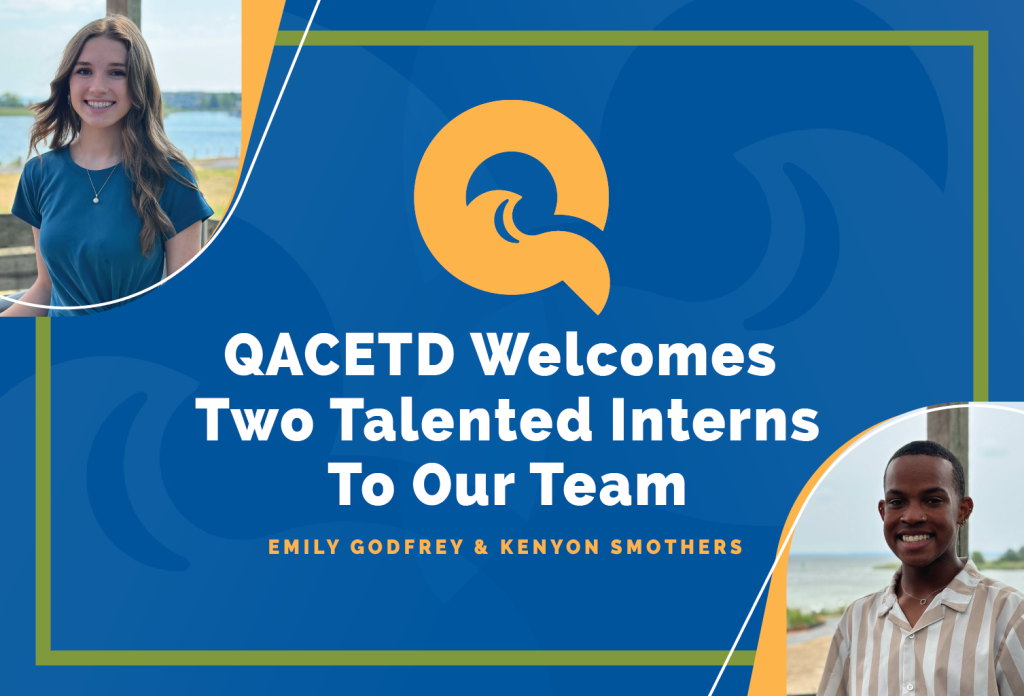 QACETD Welcomes Two Talented Interns to Its Team