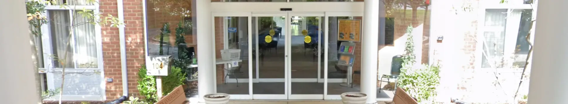 outside picture of the front of a building