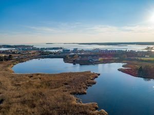 Kent Narrows Waterfront Aerial