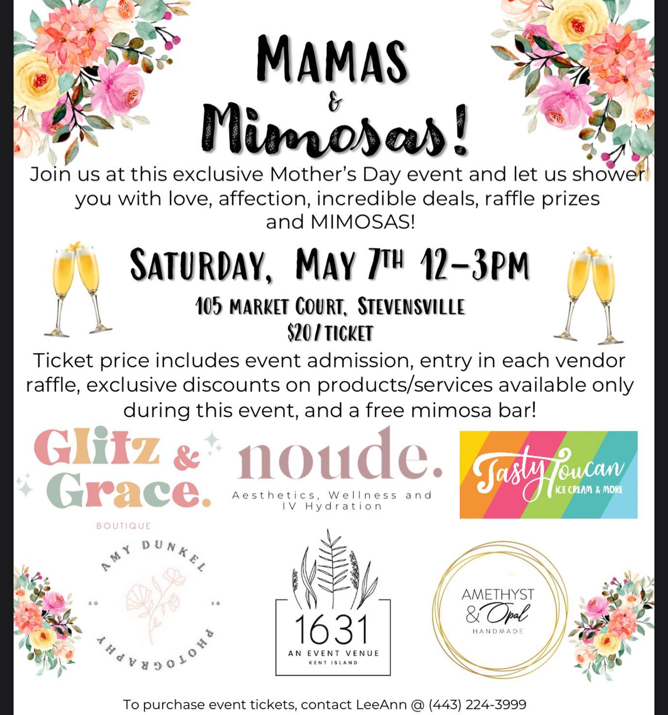 Glitz and Grace Mamas and Mimosas Mothers Day May 2022