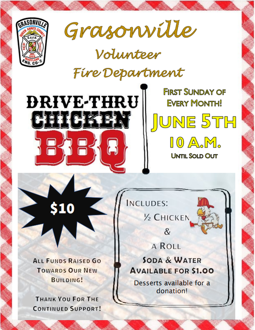 Grasonville Chicken Drive Thru BBQ