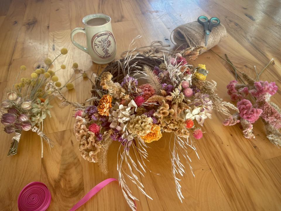A little lovely coffee house Dried flower event 2022
