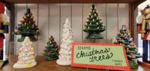 Painted Ceramic Trees - Edward's Pharmacy 