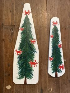 Christmas Crab Tree signs
