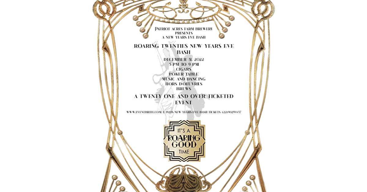 1920s New Years eve Bash.