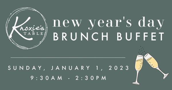 Chesapeake Bay Beach Club Knoxies New year 2023 Brunch