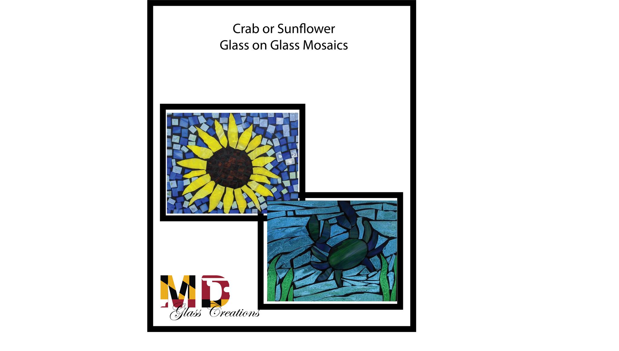 Glass on Glass Mosaic event. Md Glass Creations 2023
