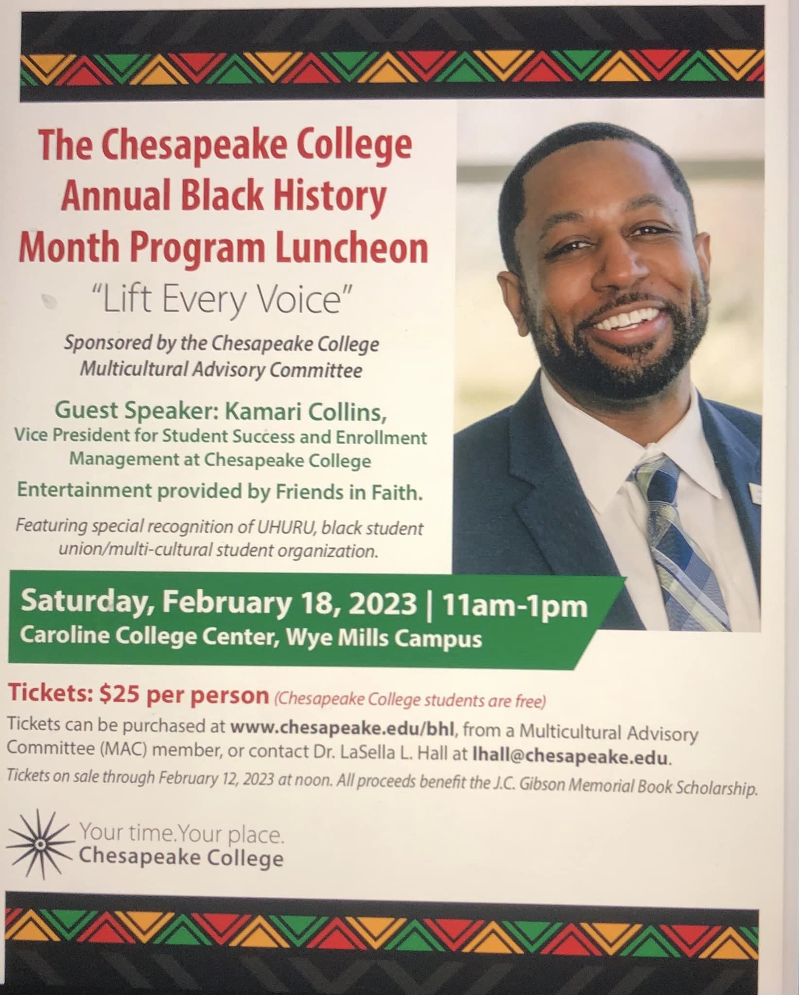annual Black History Month Program Luncheon 2023