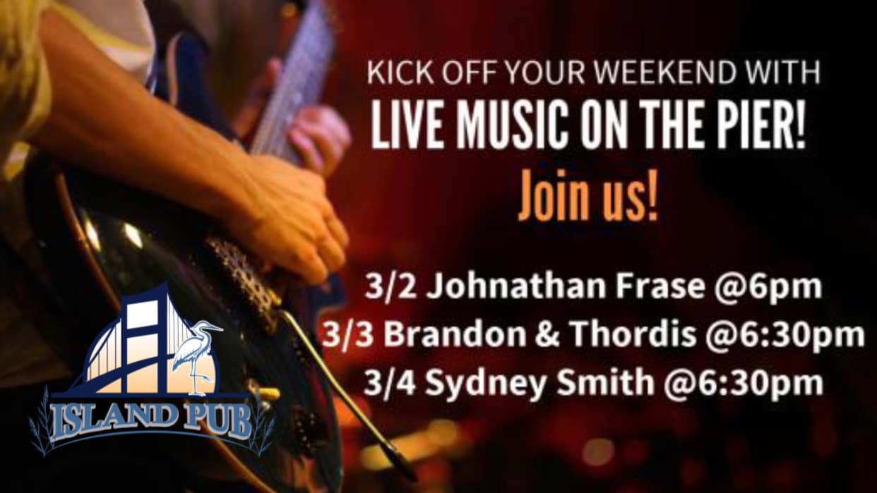 Live music island pub march