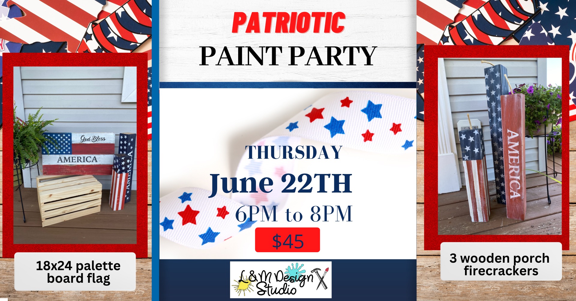 Patriotic Paint Party