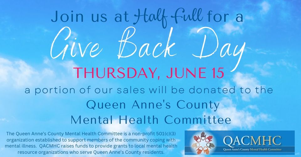 Half Full Give Back Day 2023