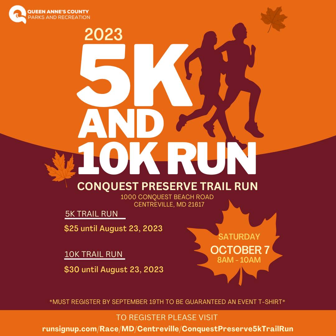 5K and 10K Run Conquest Preserve 2023