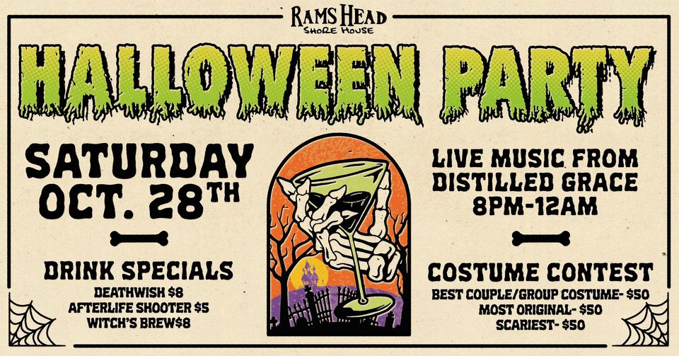 Halloween Party Rams Head Shore House