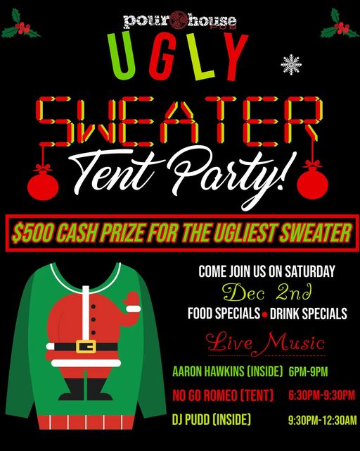 Ugly Sweater Tent Party
