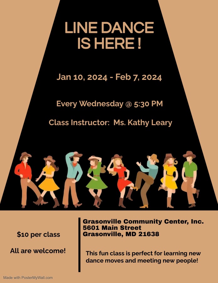 Line Dancing Grasonville Community Center