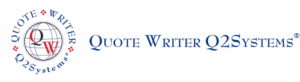 a black background with a blue and red logo