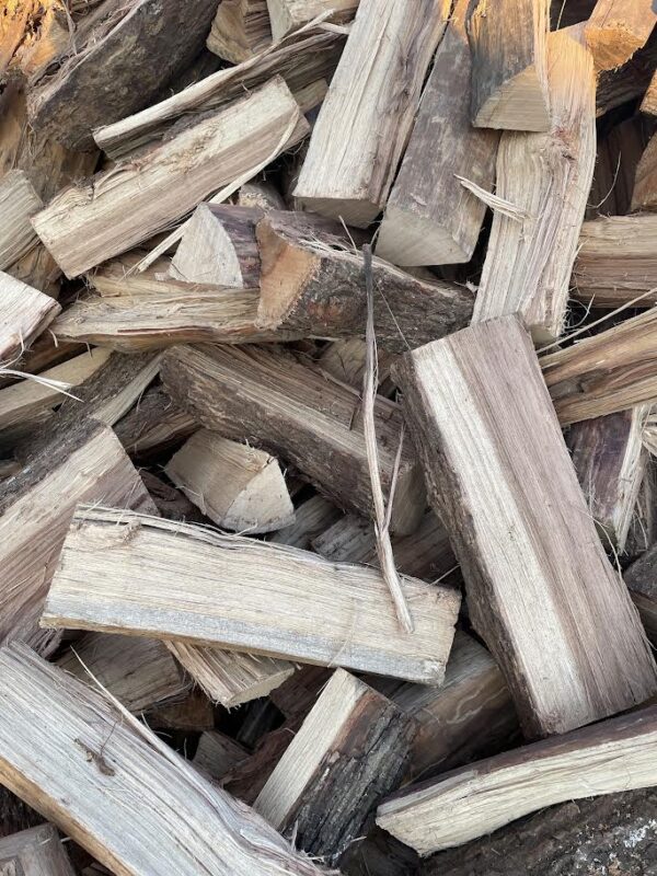 Kiln-dried hickory firewood