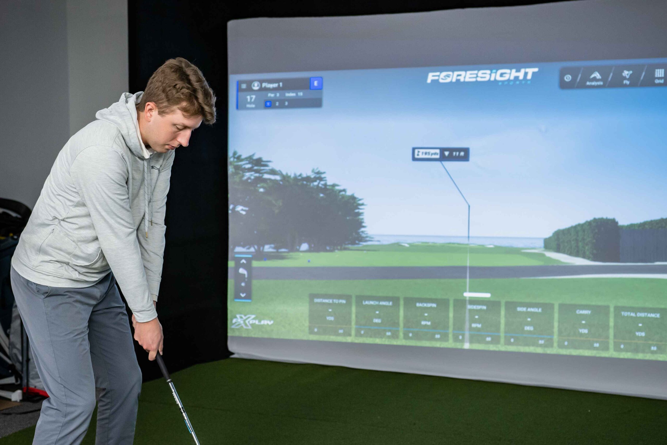 Ruddo's Golf store foresight simulator