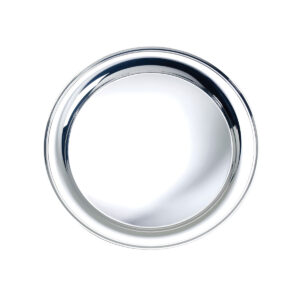 Silver Serving Tray, 9″