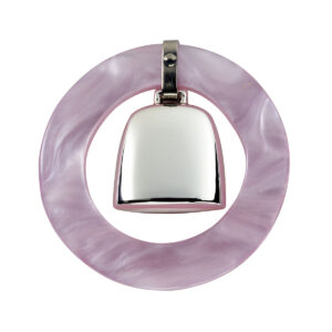 Teething Ring Rattle – Pink