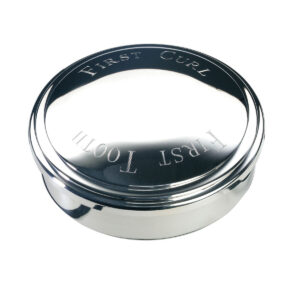 Sterling Silver First Tooth/Curl Box