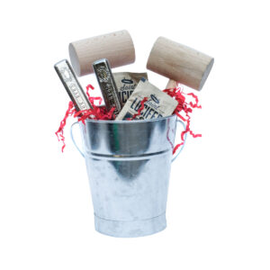 Crab Pail, 2 Knife & 2 Mallet Gift Set