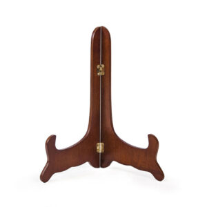 9″ Walnut Plate Stand