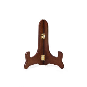 5″ Walnut Plate Stand