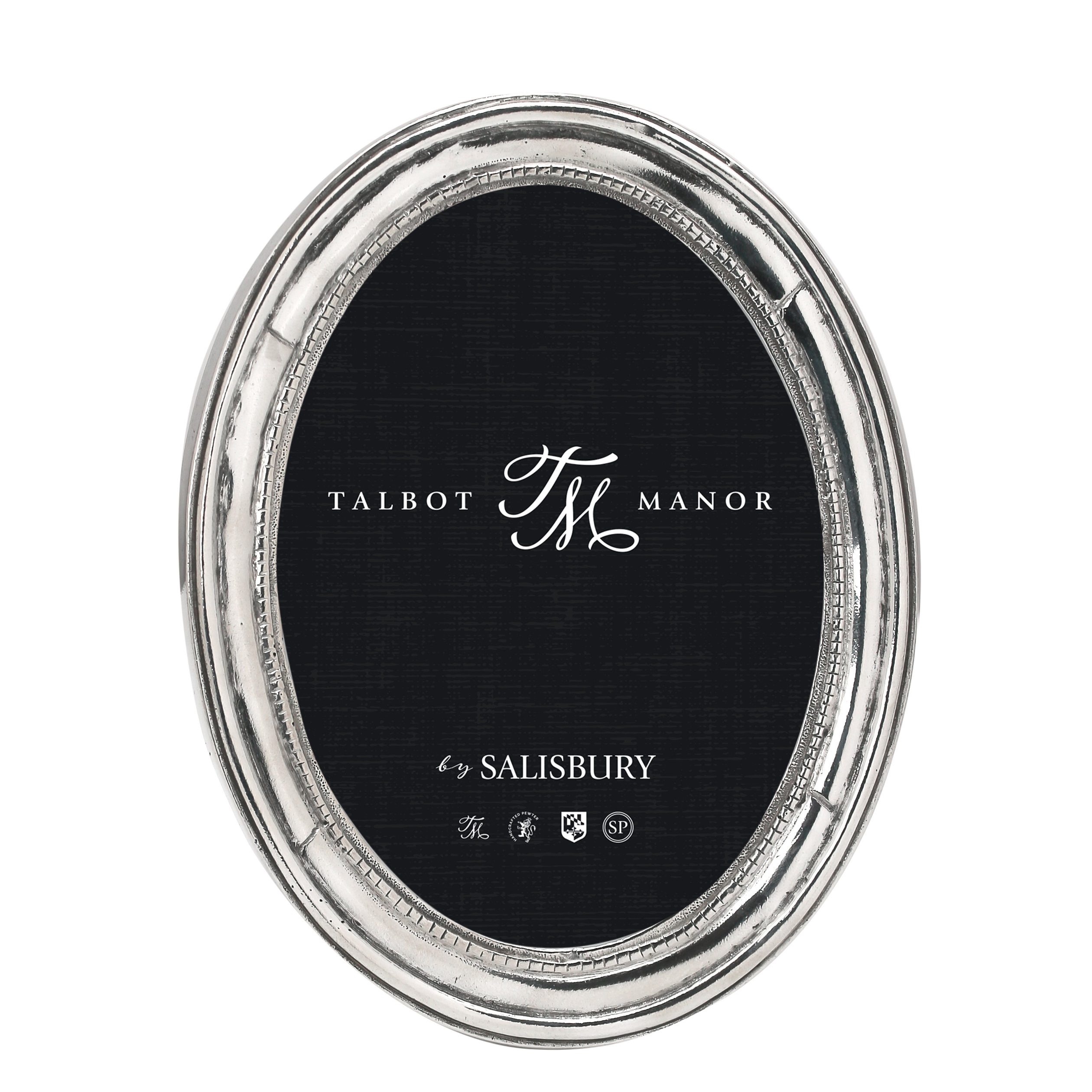 caroline-large-oval-frame-5-by-7-inch-talbot-manor-pewter