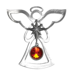 Birthstone Angel Ornament November / Topaz