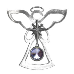 Birthstone Angel Ornament June / Alexandrite