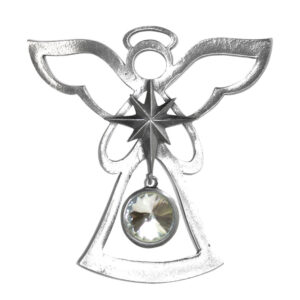 Birthstone Angel Ornament April / Diamond