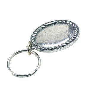 Rope Edge Key Ring