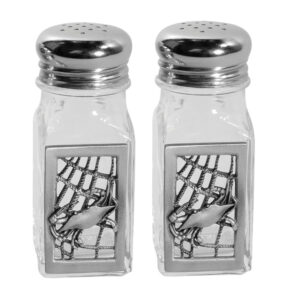 Crab Net Salt and Pepper Shakers