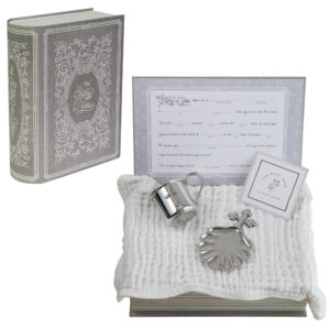Cross Cup & Baptismal Shell Set