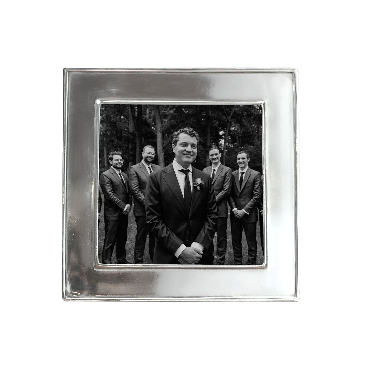 square-cambridge-wedding-frame-talbot-manor-pewter